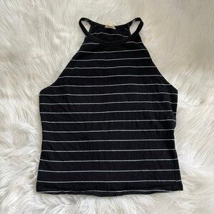Cotton Spandex Stripe Tank Top